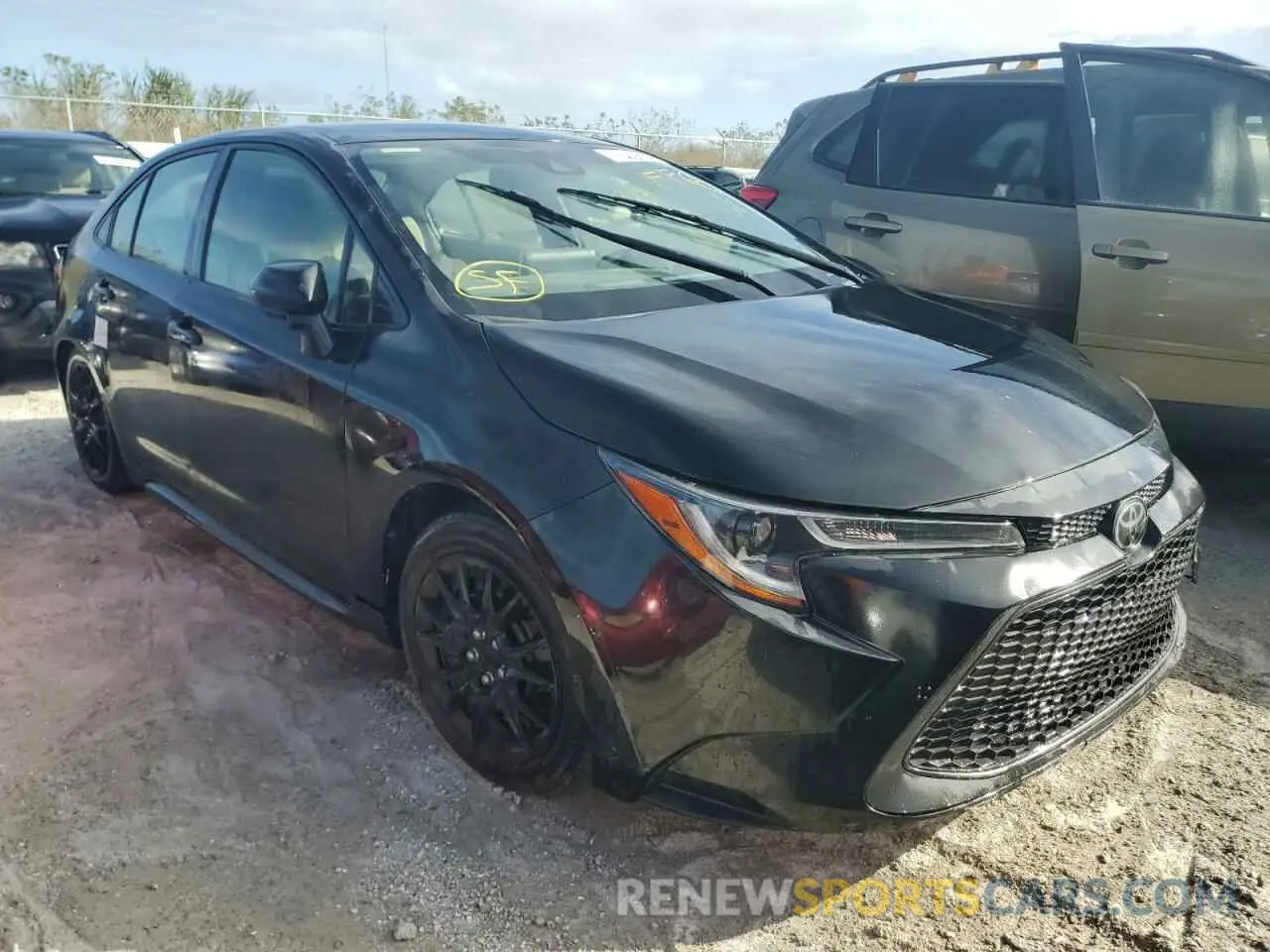4 fotografías del automóvil dañado JTDEPRAE7LJ052627 TOYOTA COROLLA 2020