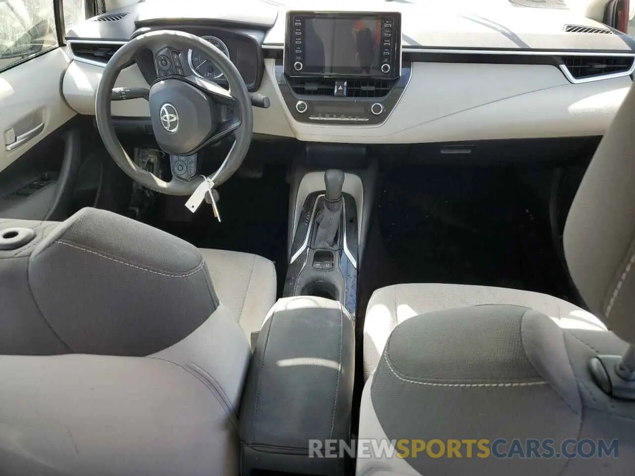 8 fotografías del automóvil dañado JTDEPRAE7LJ052627 TOYOTA COROLLA 2020