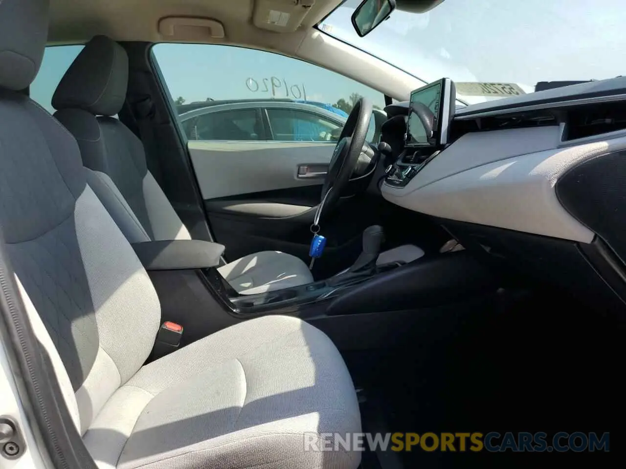 5 fotografías del automóvil dañado JTDEPRAE7LJ057729 TOYOTA COROLLA 2020