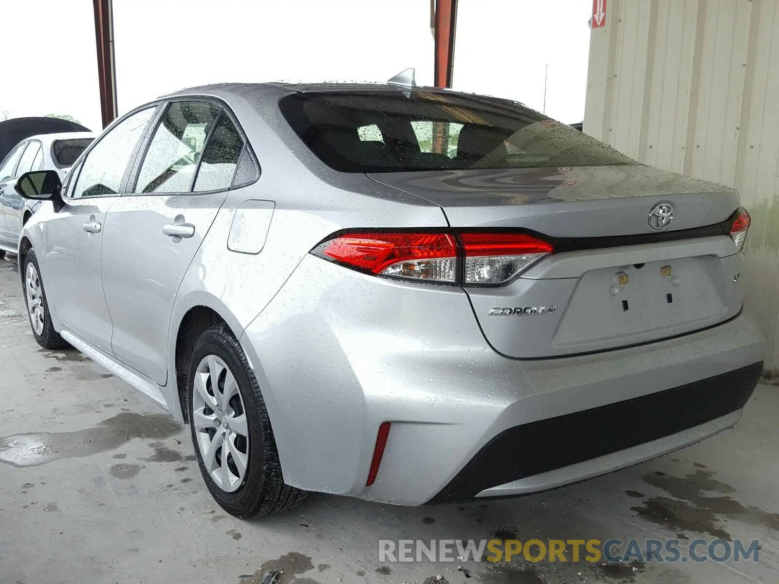 3 fotografías del automóvil dañado JTDEPRAE7LJ059464 TOYOTA COROLLA 2020