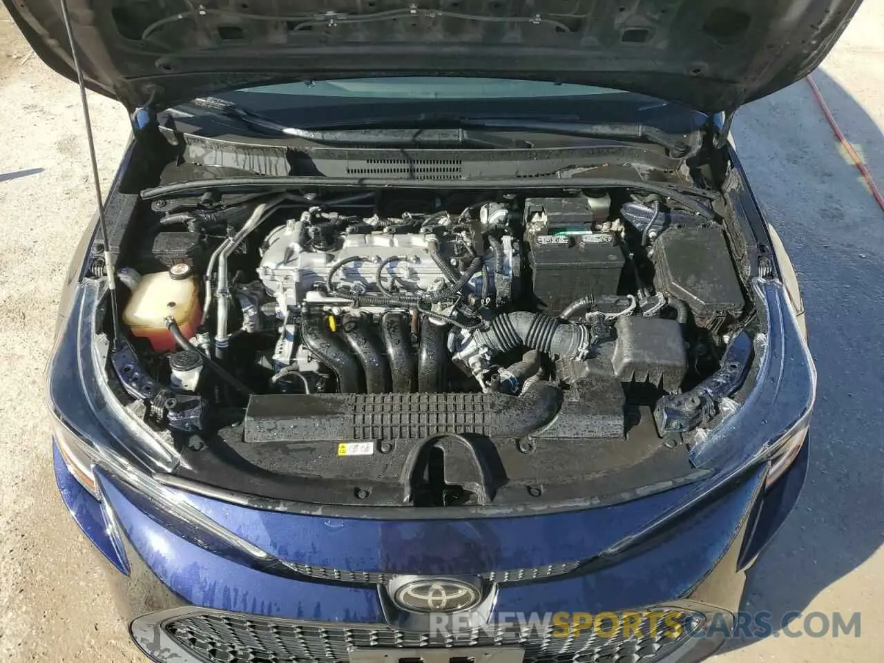 11 fotografías del automóvil dañado JTDEPRAE7LJ060937 TOYOTA COROLLA 2020