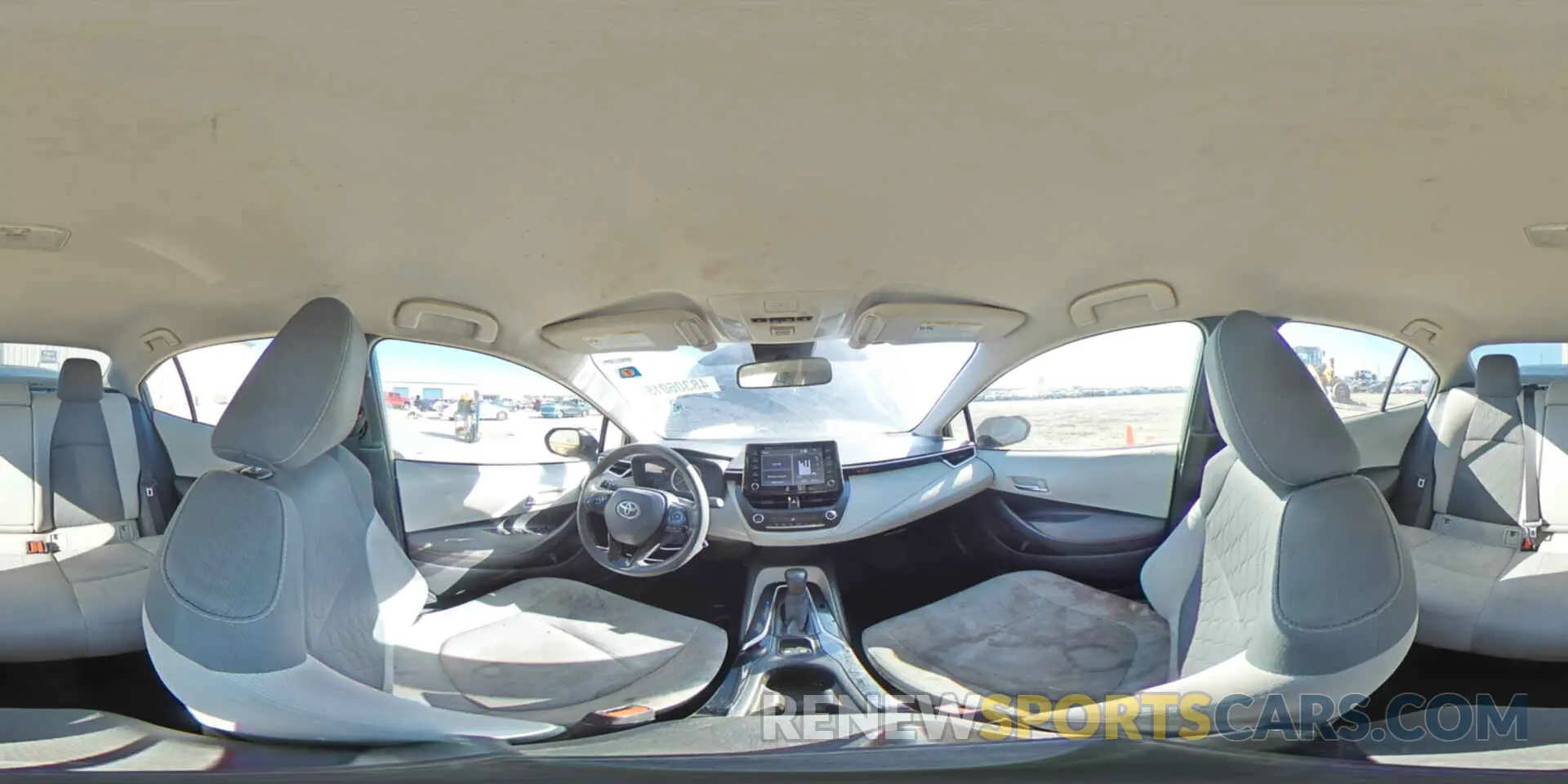 15 fotografías del automóvil dañado JTDEPRAE7LJ060937 TOYOTA COROLLA 2020