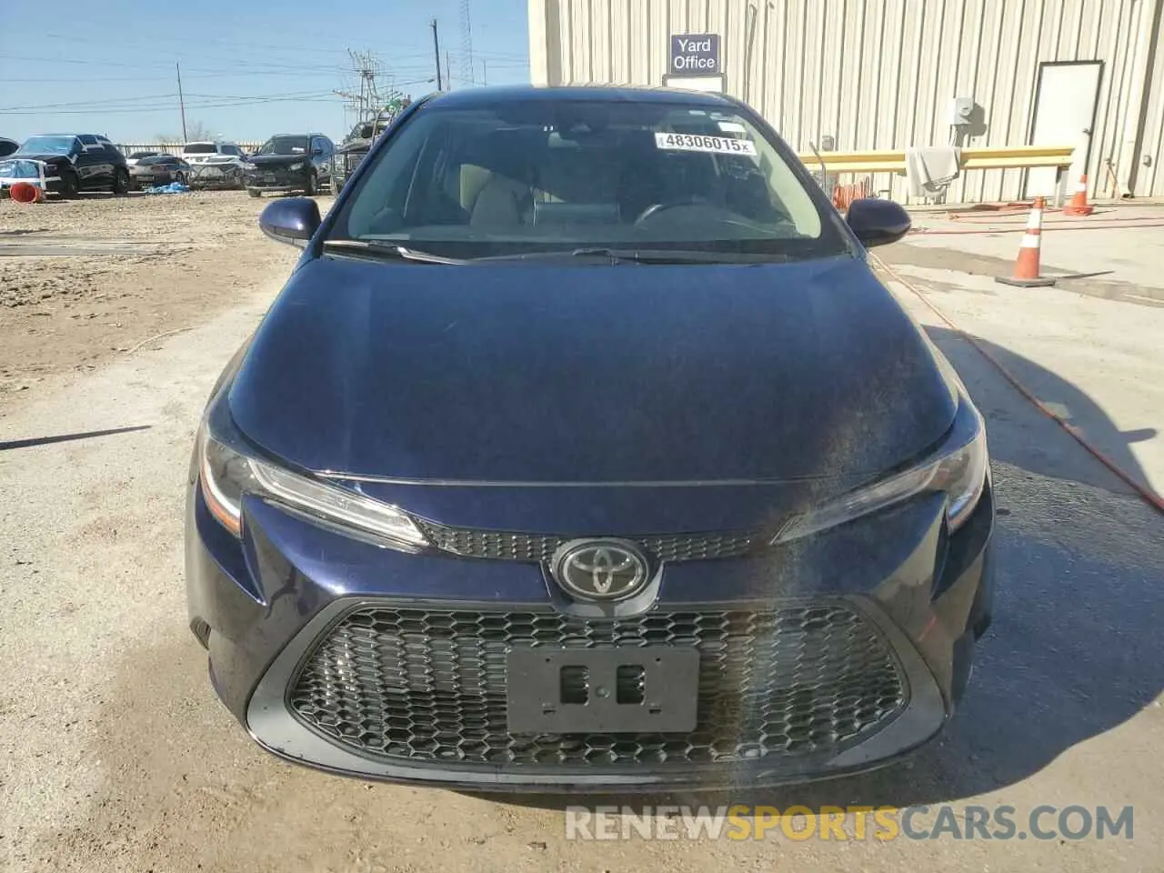 5 fotografías del automóvil dañado JTDEPRAE7LJ060937 TOYOTA COROLLA 2020