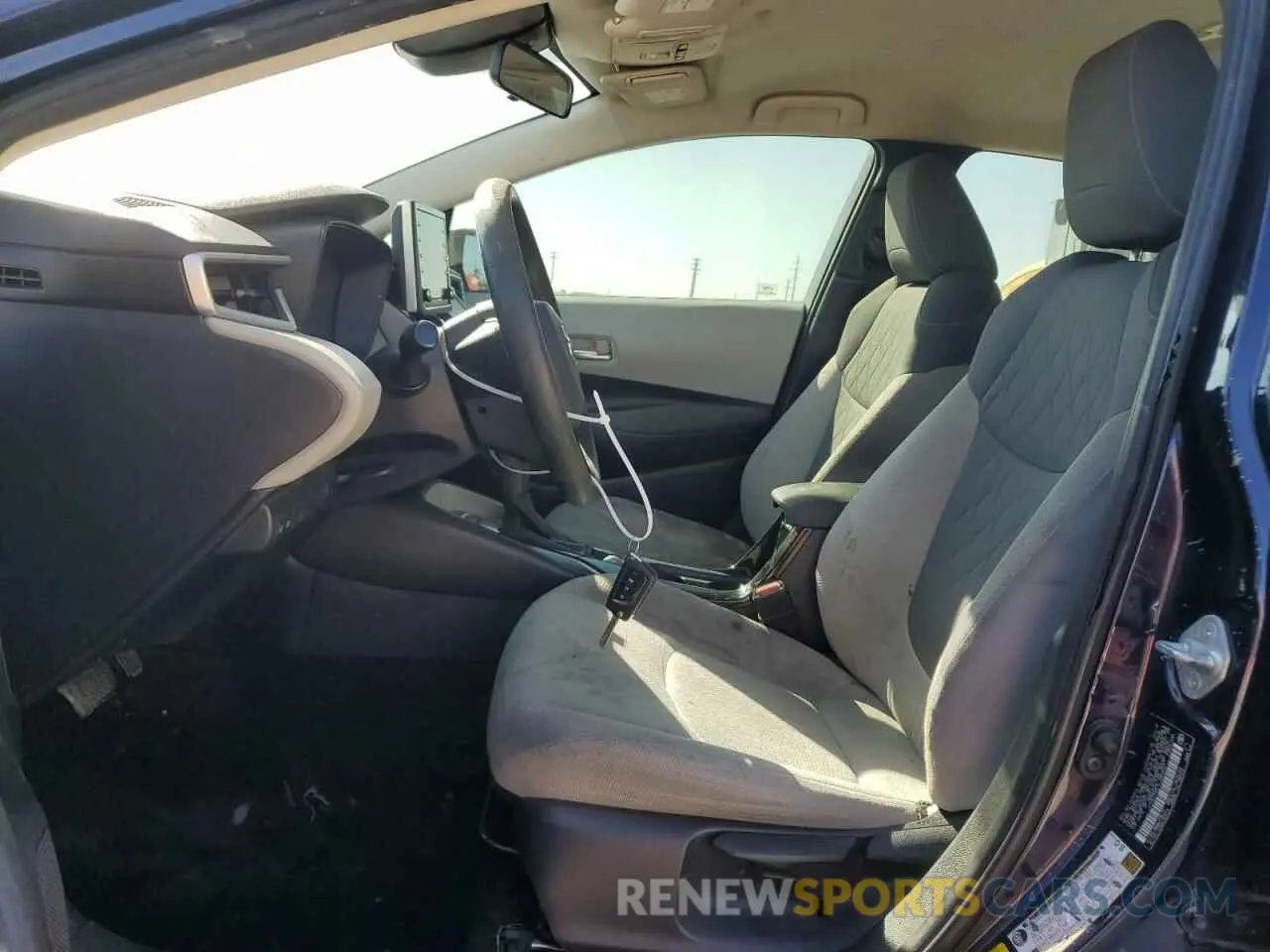 7 fotografías del automóvil dañado JTDEPRAE7LJ060937 TOYOTA COROLLA 2020