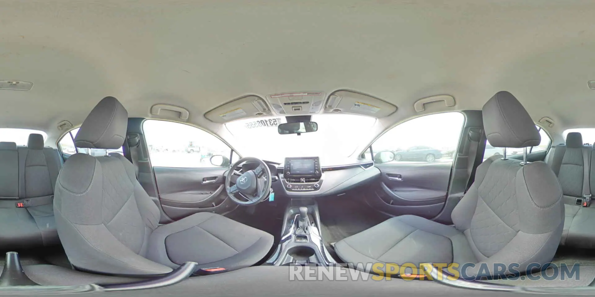 12 fotografías del automóvil dañado JTDEPRAE7LJ060999 TOYOTA COROLLA 2020