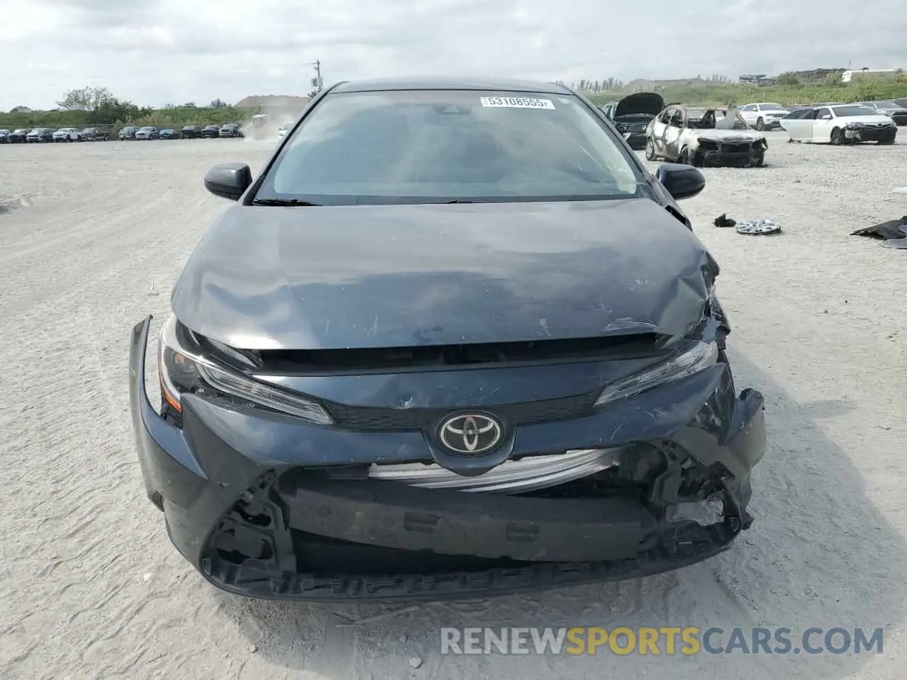 5 fotografías del automóvil dañado JTDEPRAE7LJ060999 TOYOTA COROLLA 2020