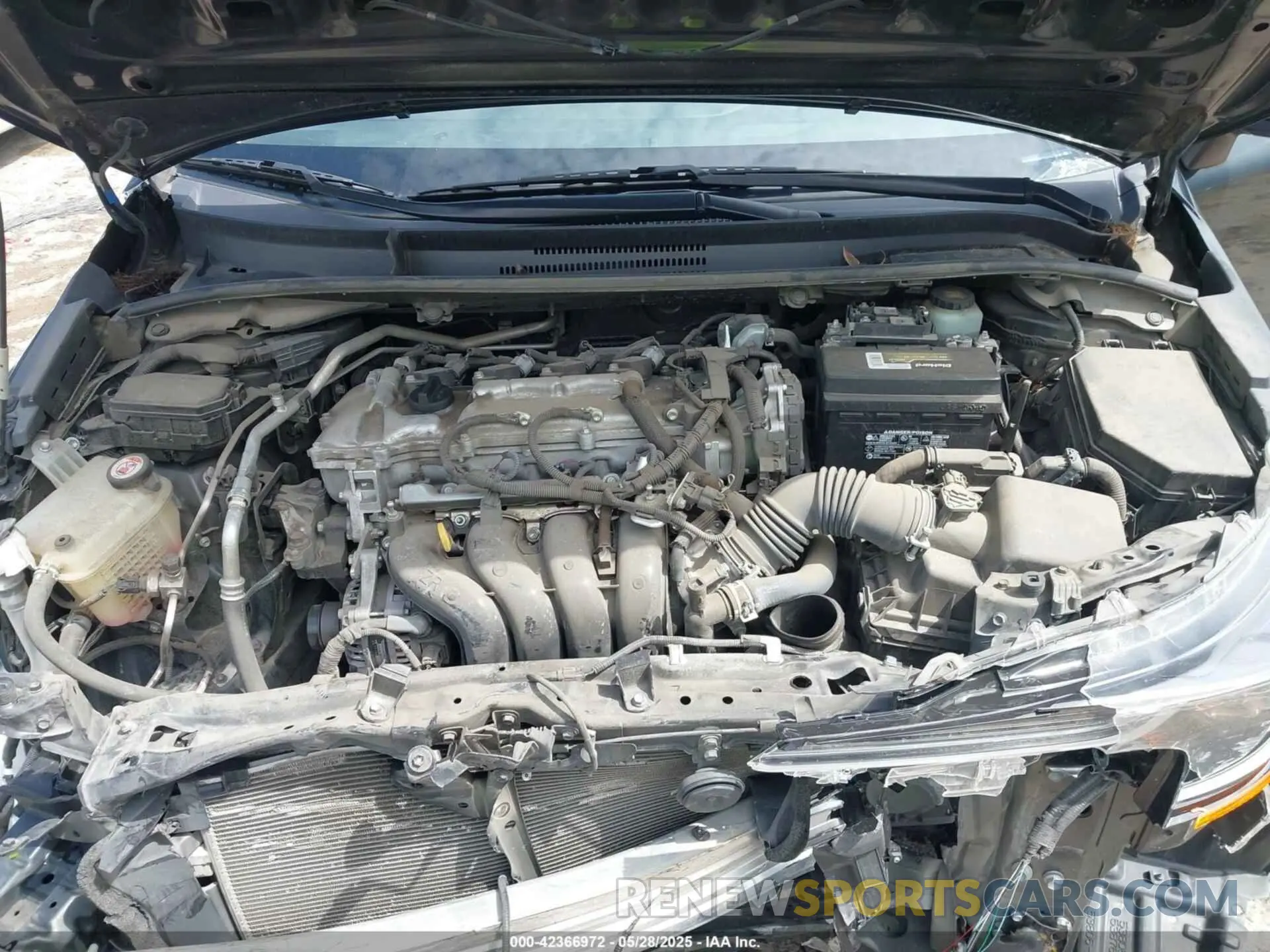 10 fotografías del automóvil dañado JTDEPRAE7LJ061862 TOYOTA COROLLA 2020