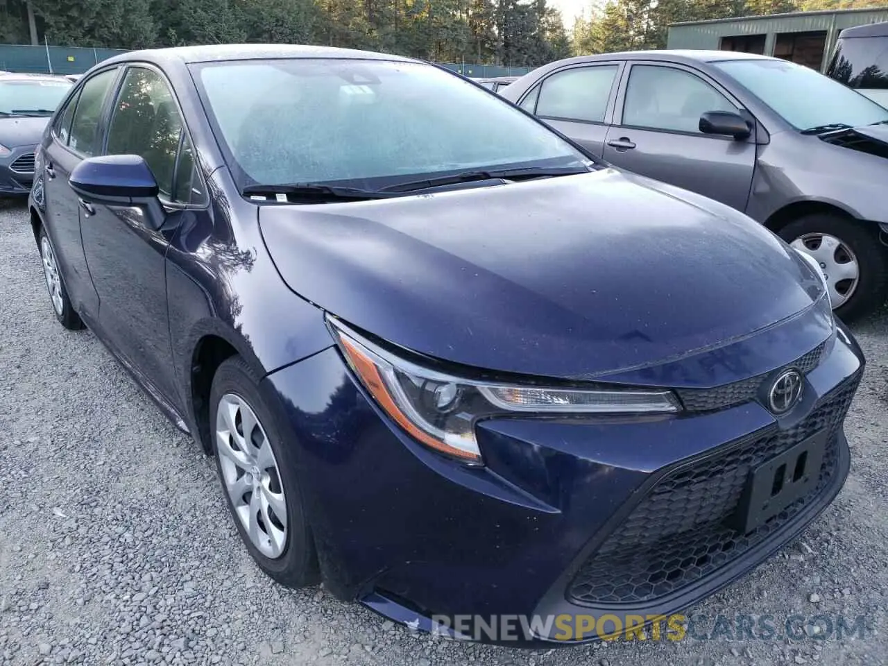 1 fotografías del automóvil dañado JTDEPRAE7LJ063420 TOYOTA COROLLA 2020