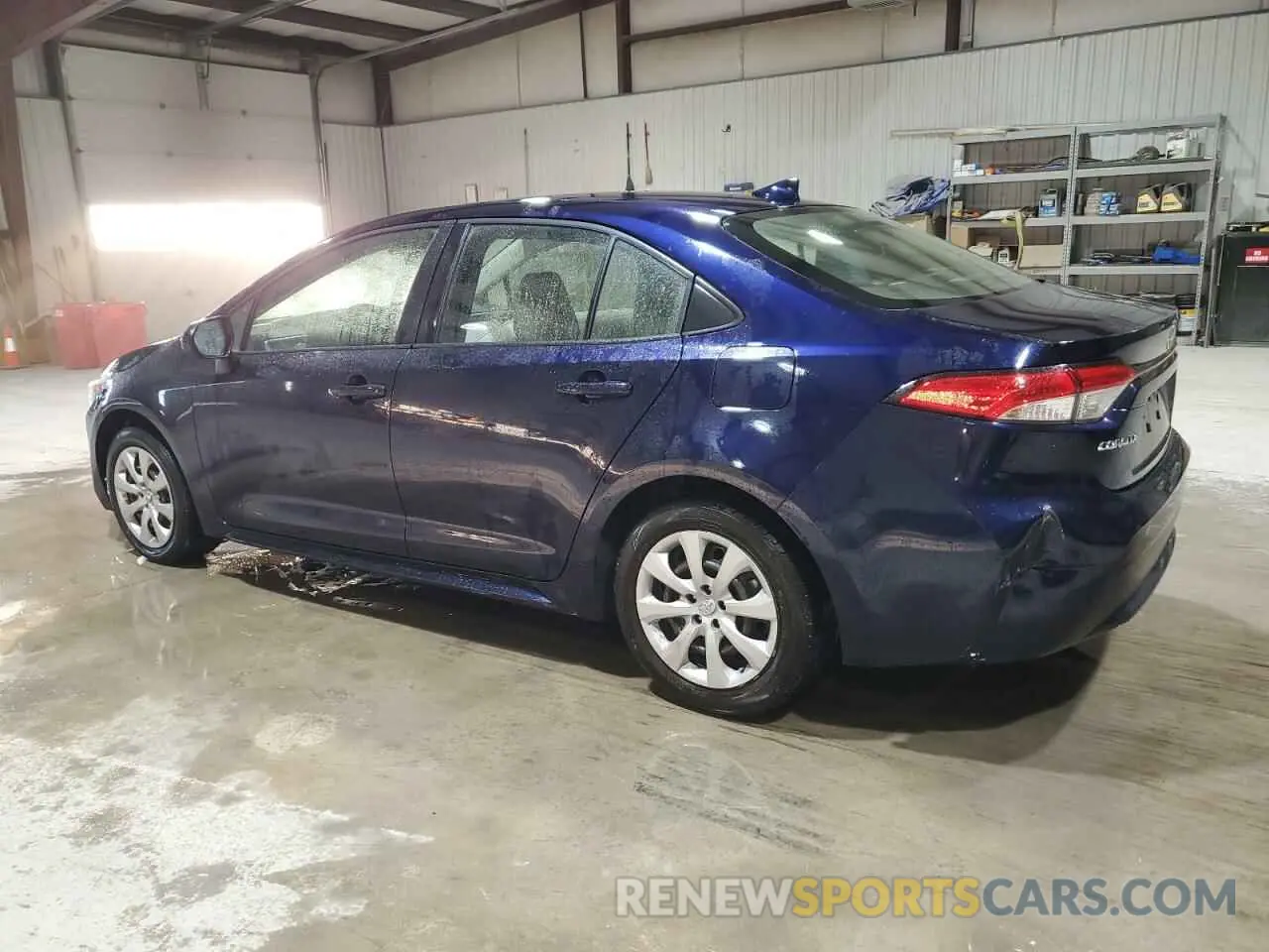 2 fotografías del automóvil dañado JTDEPRAE7LJ067211 TOYOTA COROLLA 2020