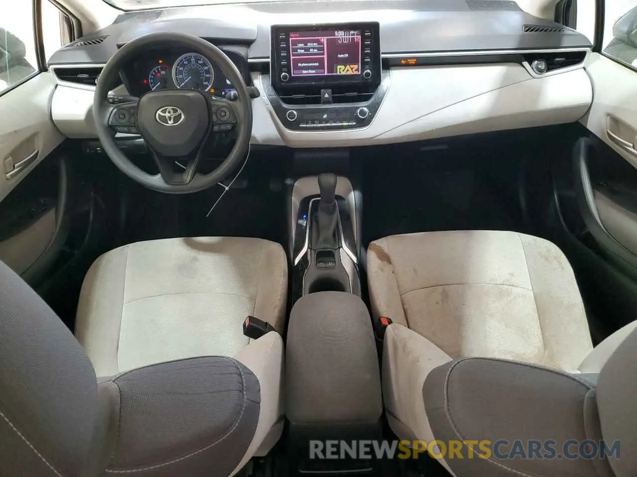 8 fotografías del automóvil dañado JTDEPRAE7LJ067211 TOYOTA COROLLA 2020