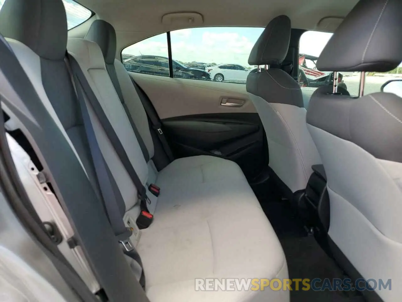 10 fotografías del automóvil dañado JTDEPRAE7LJ068875 TOYOTA COROLLA 2020