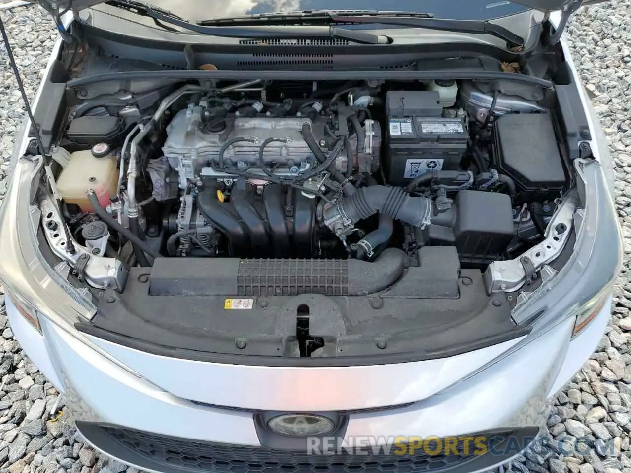 11 fotografías del automóvil dañado JTDEPRAE7LJ068875 TOYOTA COROLLA 2020