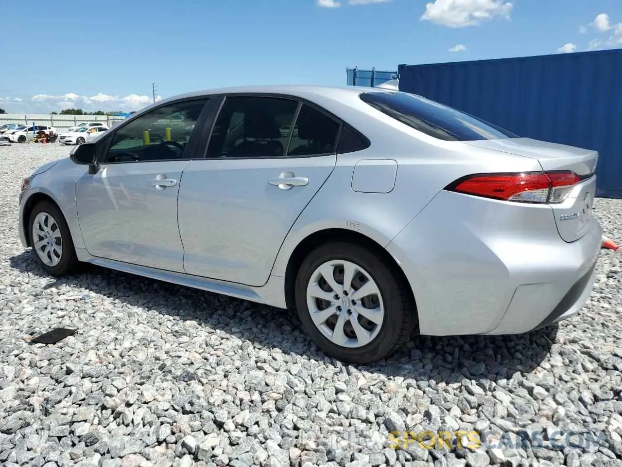 2 fotografías del automóvil dañado JTDEPRAE7LJ068875 TOYOTA COROLLA 2020