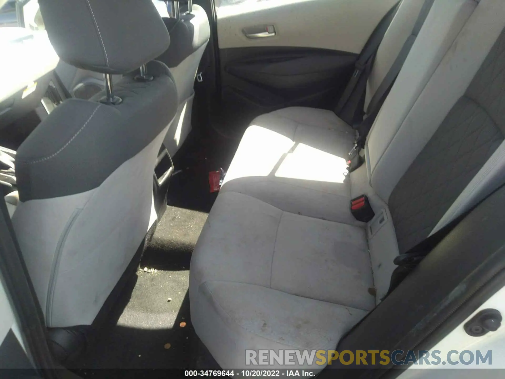8 fotografías del automóvil dañado JTDEPRAE7LJ069752 TOYOTA COROLLA 2020