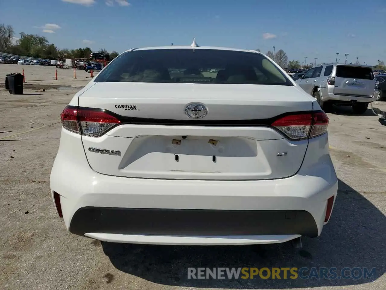 6 fotografías del automóvil dañado JTDEPRAE7LJ078550 TOYOTA COROLLA 2020