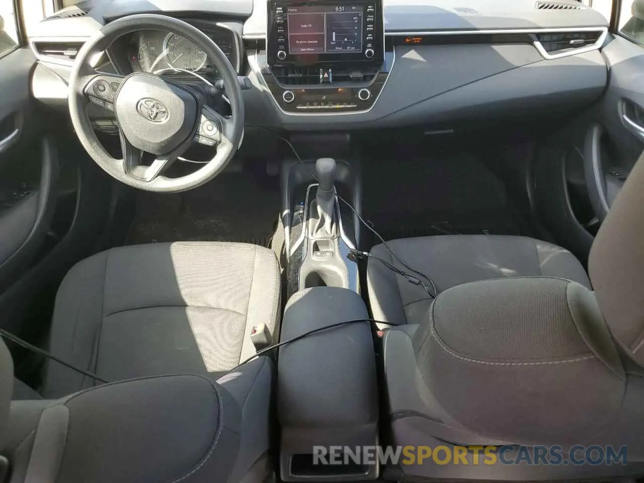 8 fotografías del automóvil dañado JTDEPRAE7LJ078550 TOYOTA COROLLA 2020