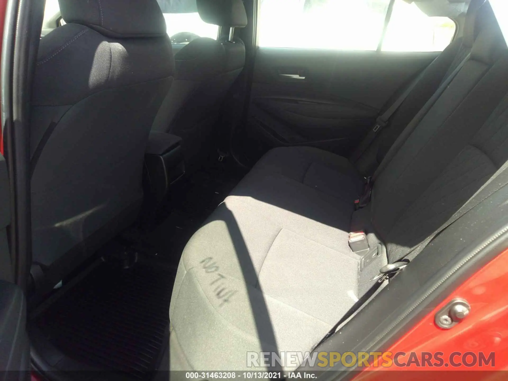 8 fotografías del automóvil dañado JTDEPRAE7LJ080038 TOYOTA COROLLA 2020