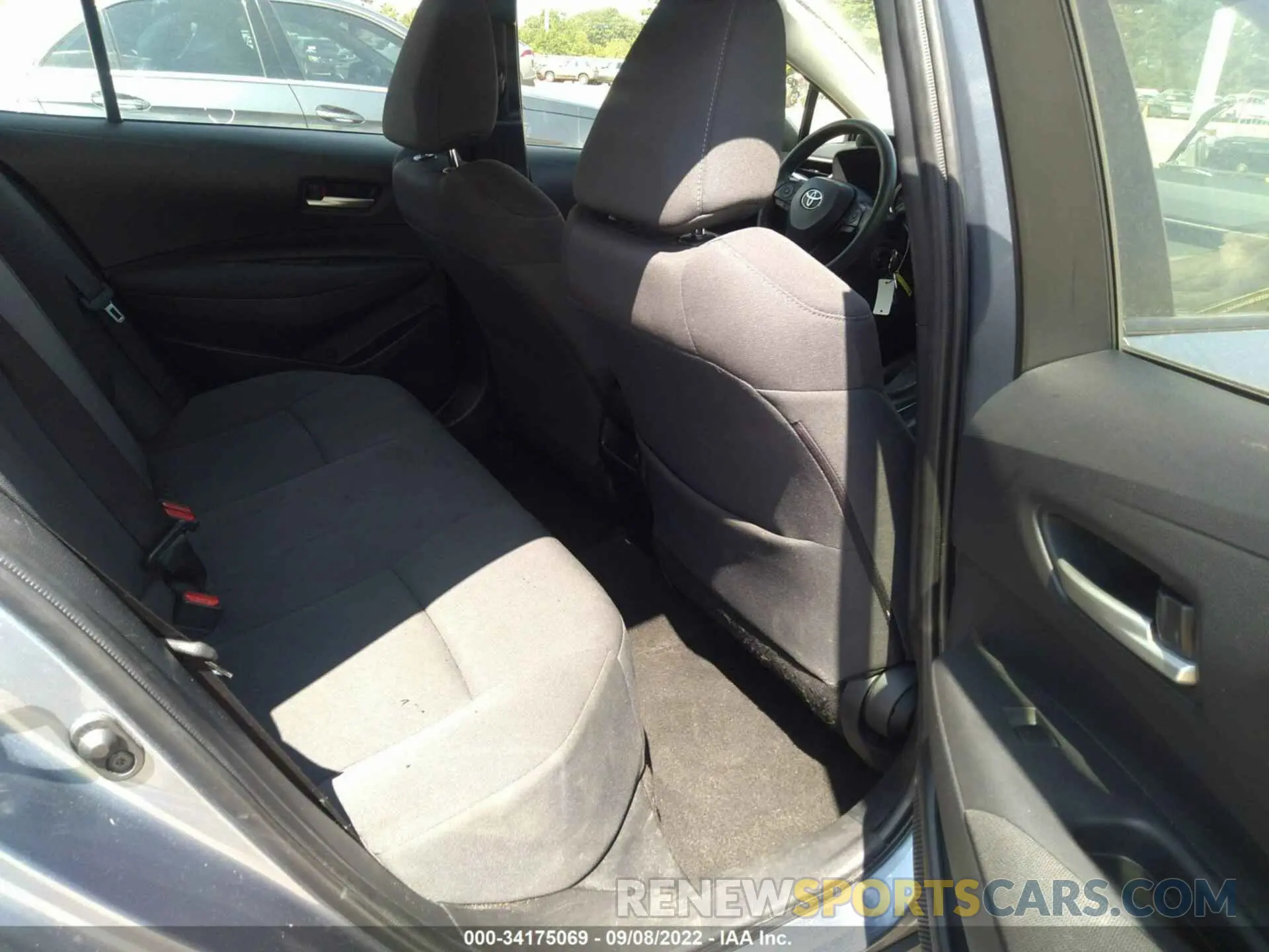 8 fotografías del automóvil dañado JTDEPRAE7LJ086244 TOYOTA COROLLA 2020