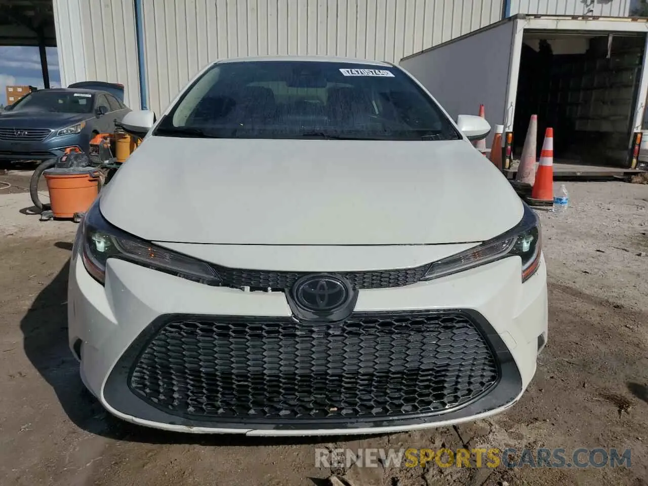 5 fotografías del automóvil dañado JTDEPRAE7LJ087202 TOYOTA COROLLA 2020
