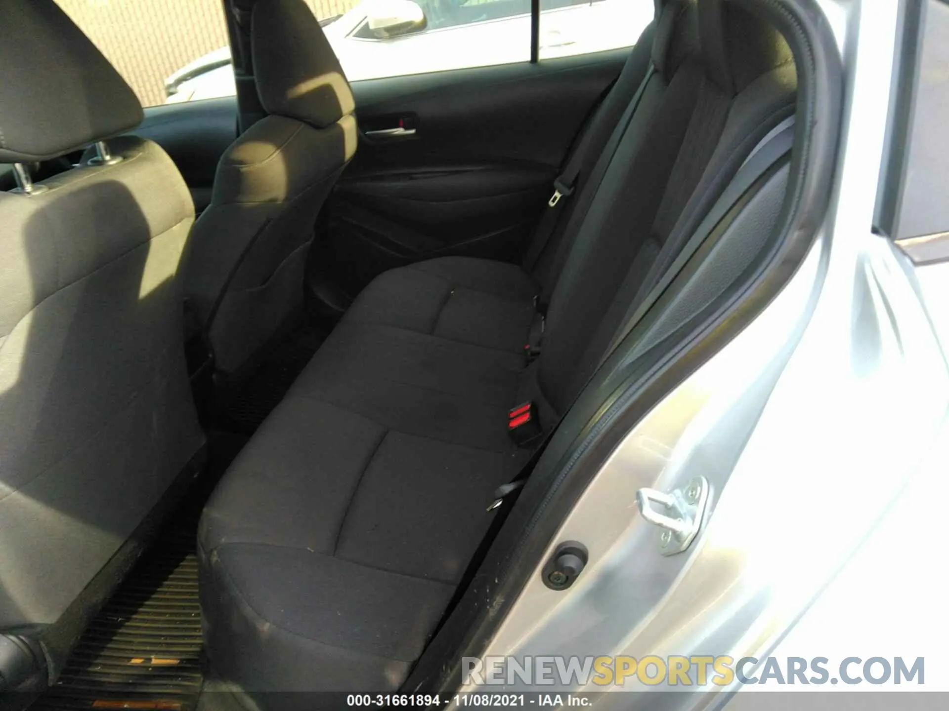 8 fotografías del automóvil dañado JTDEPRAE7LJ090200 TOYOTA COROLLA 2020