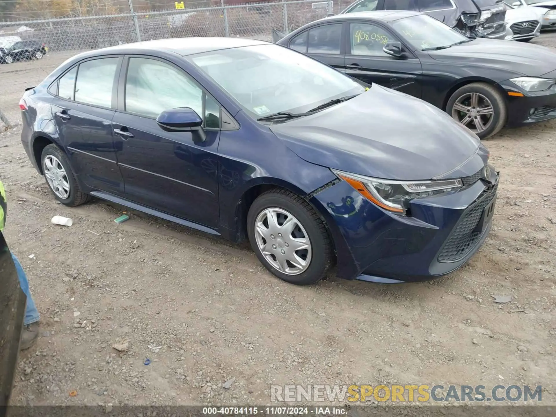 13 fotografías del automóvil dañado JTDEPRAE7LJ091038 TOYOTA COROLLA 2020