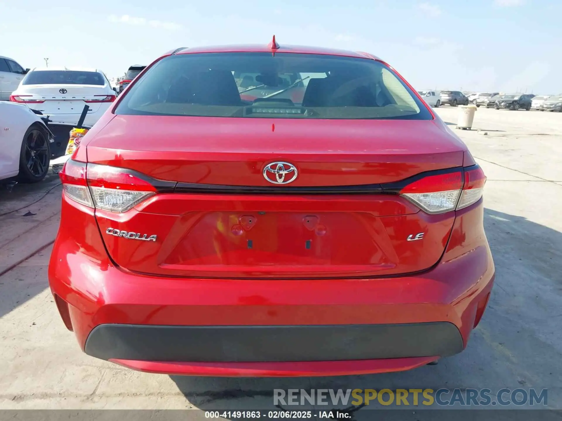17 fotografías del automóvil dañado JTDEPRAE7LJ094540 TOYOTA COROLLA 2020