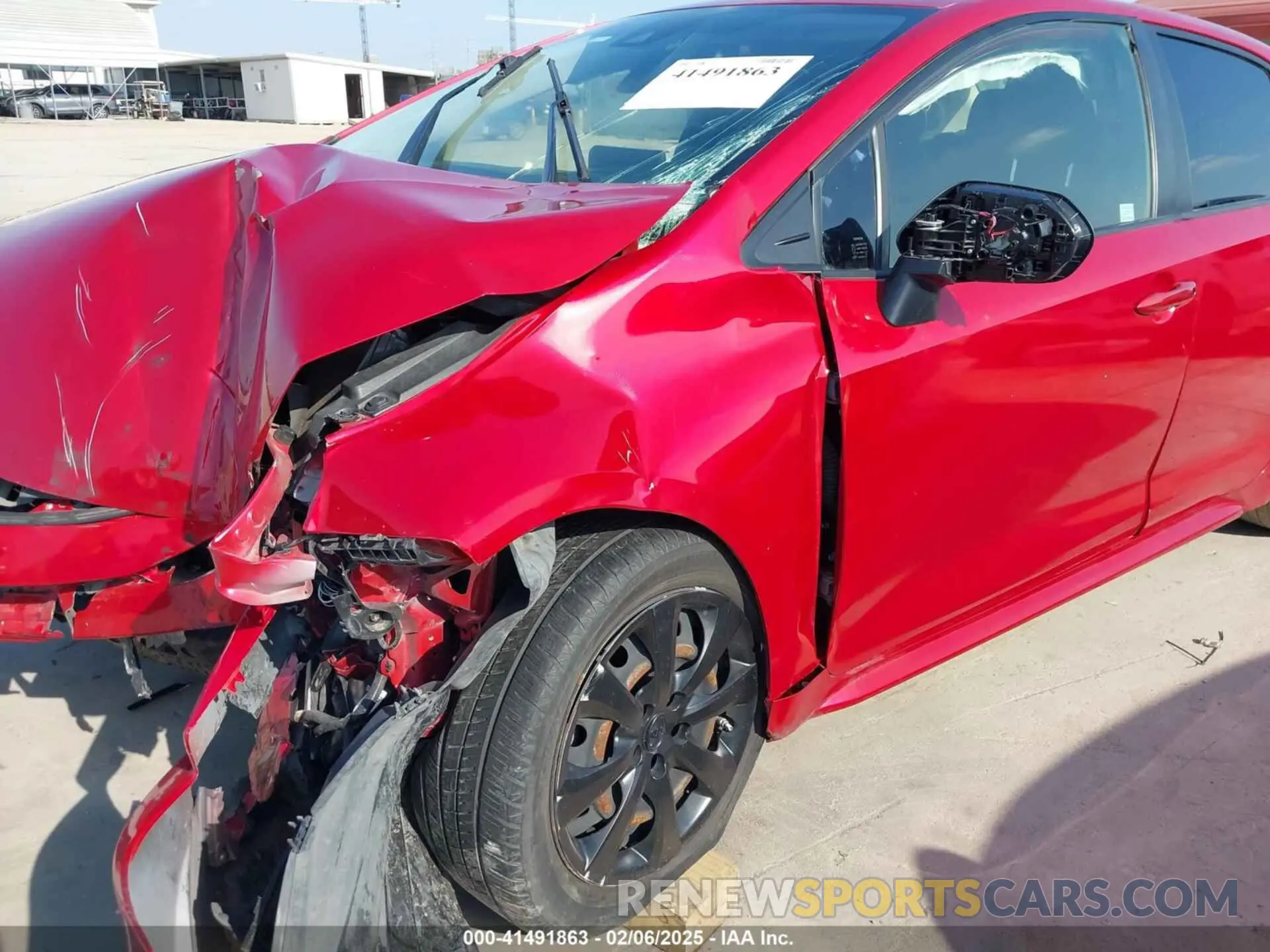18 fotografías del automóvil dañado JTDEPRAE7LJ094540 TOYOTA COROLLA 2020
