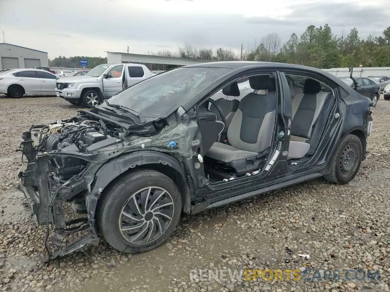 1 fotografías del automóvil dañado JTDEPRAE7LJ095557 TOYOTA COROLLA 2020