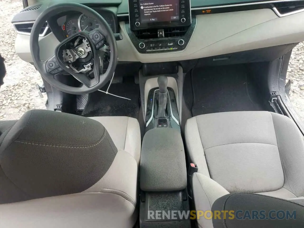 8 fotografías del automóvil dañado JTDEPRAE7LJ095557 TOYOTA COROLLA 2020