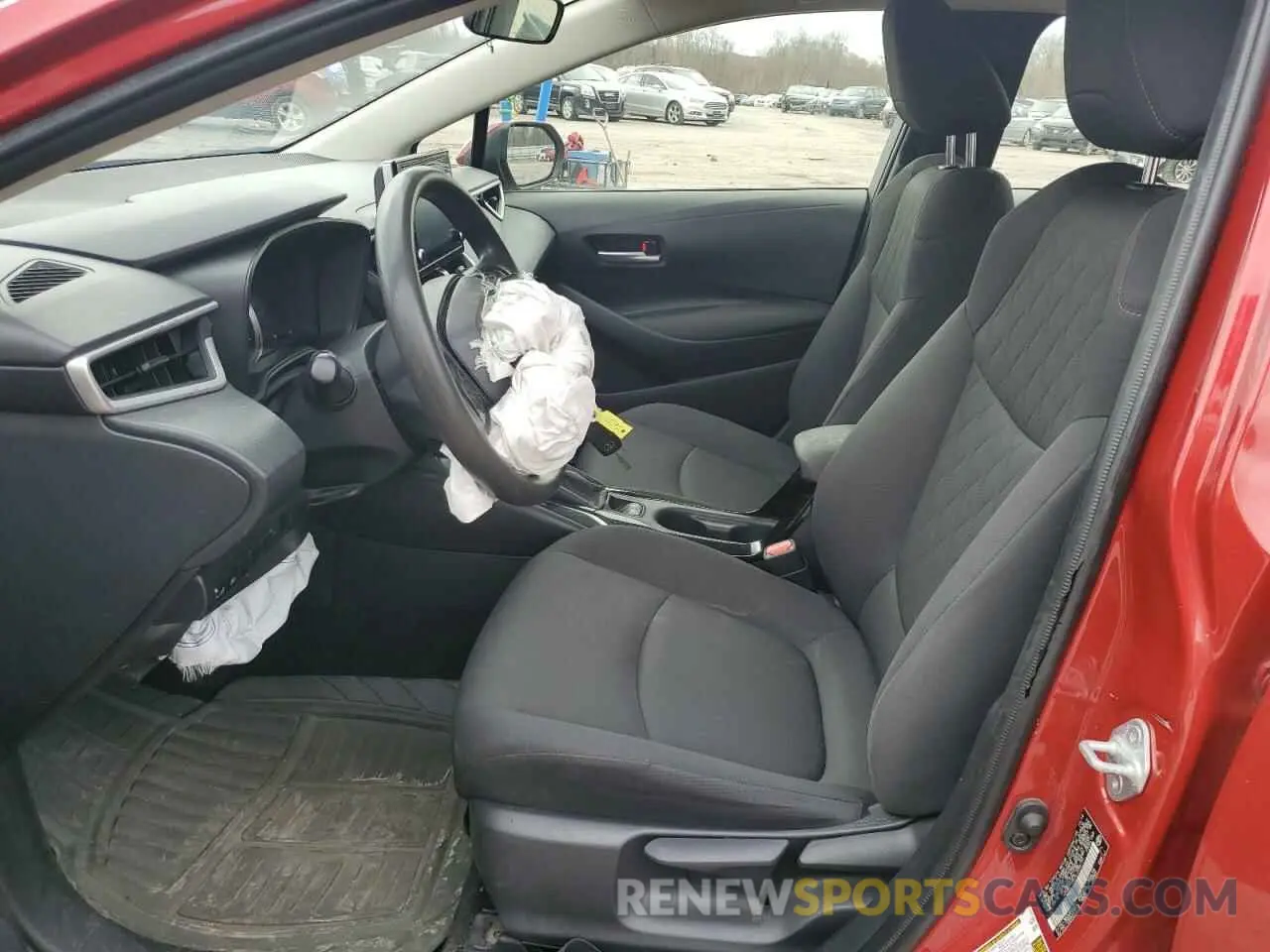 7 fotografías del automóvil dañado JTDEPRAE7LJ096191 TOYOTA COROLLA 2020