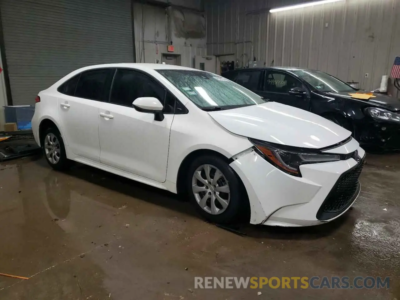 4 fotografías del automóvil dañado JTDEPRAE7LJ096806 TOYOTA COROLLA 2020
