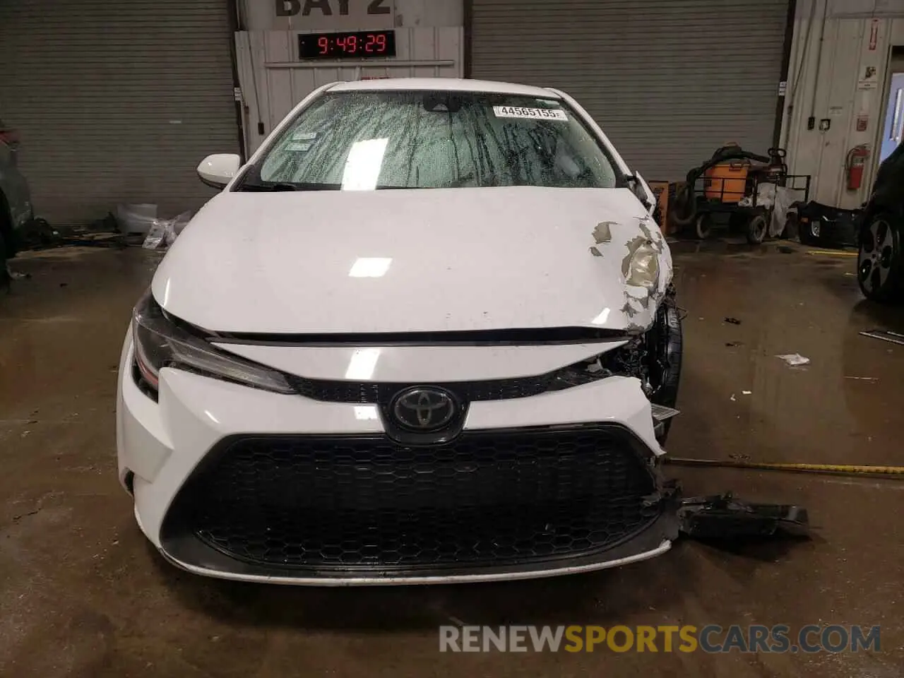 5 fotografías del automóvil dañado JTDEPRAE7LJ096806 TOYOTA COROLLA 2020