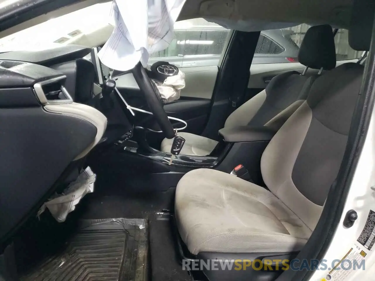 7 fotografías del automóvil dañado JTDEPRAE7LJ096806 TOYOTA COROLLA 2020