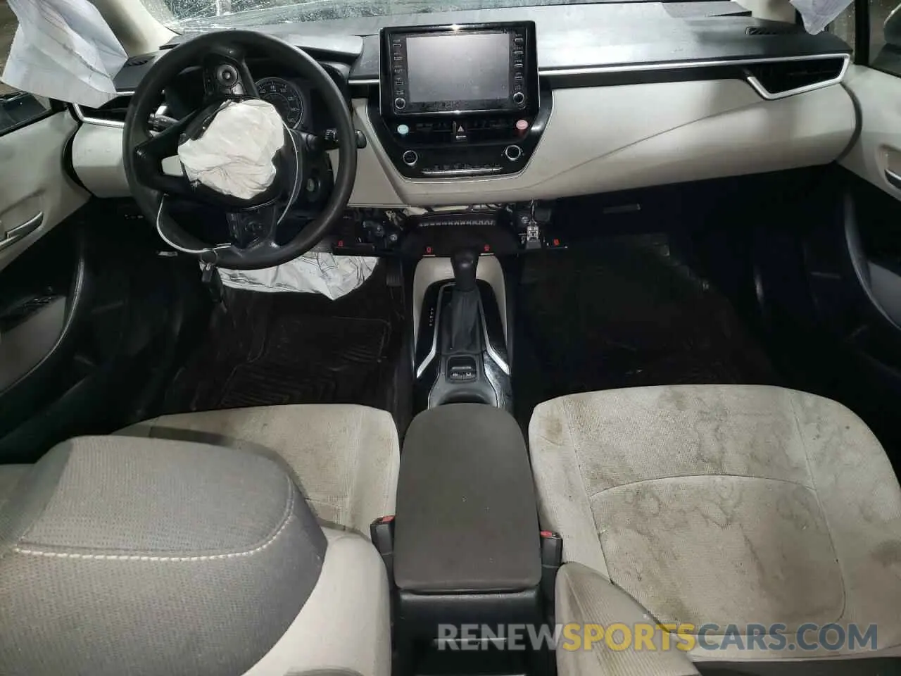 8 fotografías del automóvil dañado JTDEPRAE7LJ096806 TOYOTA COROLLA 2020