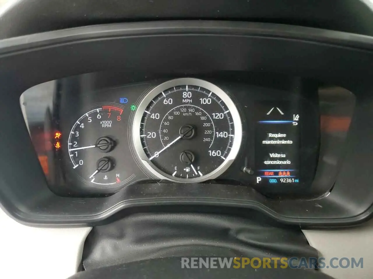 9 fotografías del automóvil dañado JTDEPRAE7LJ096806 TOYOTA COROLLA 2020