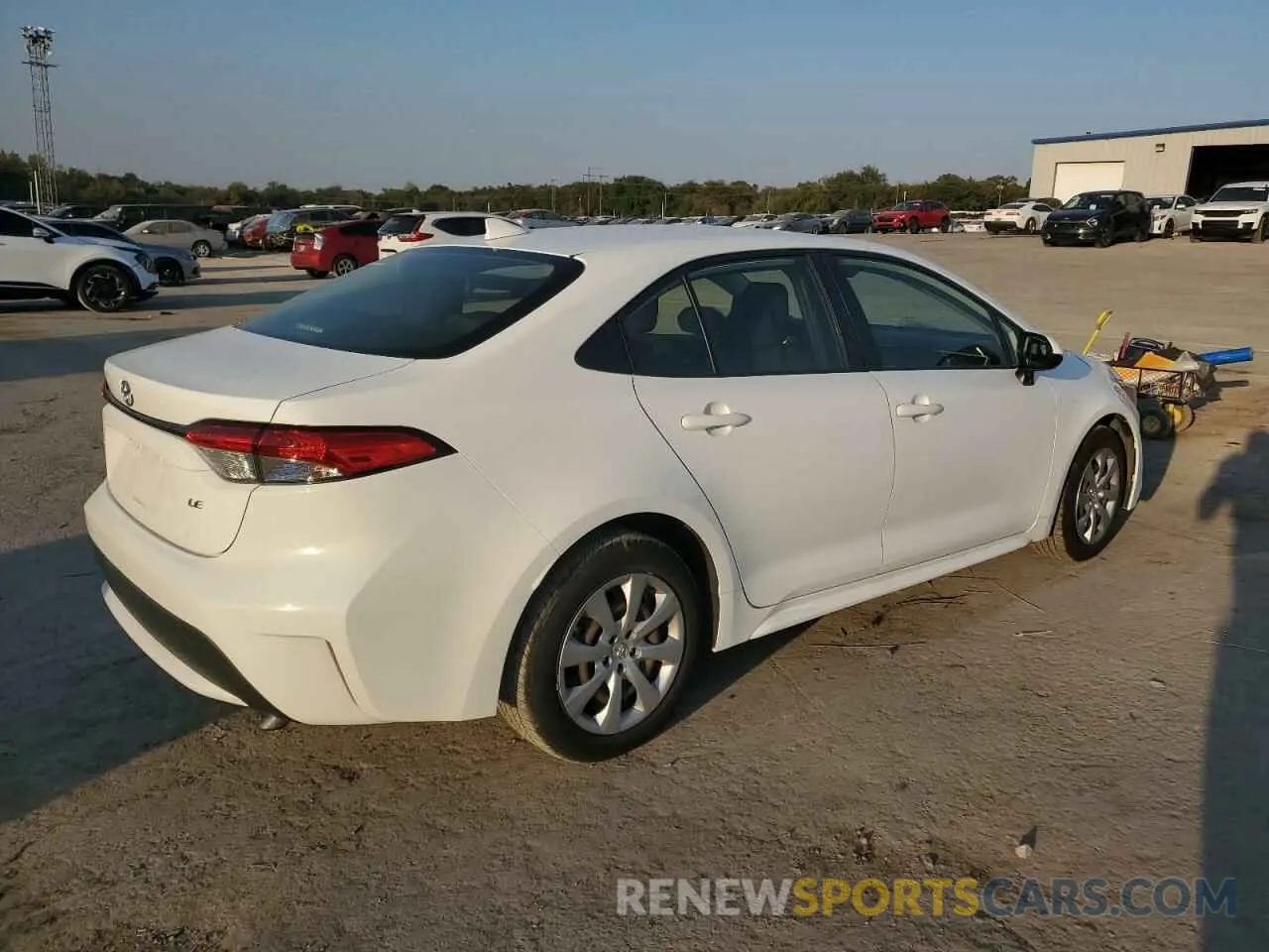 3 fotografías del automóvil dañado JTDEPRAE7LJ098572 TOYOTA COROLLA 2020