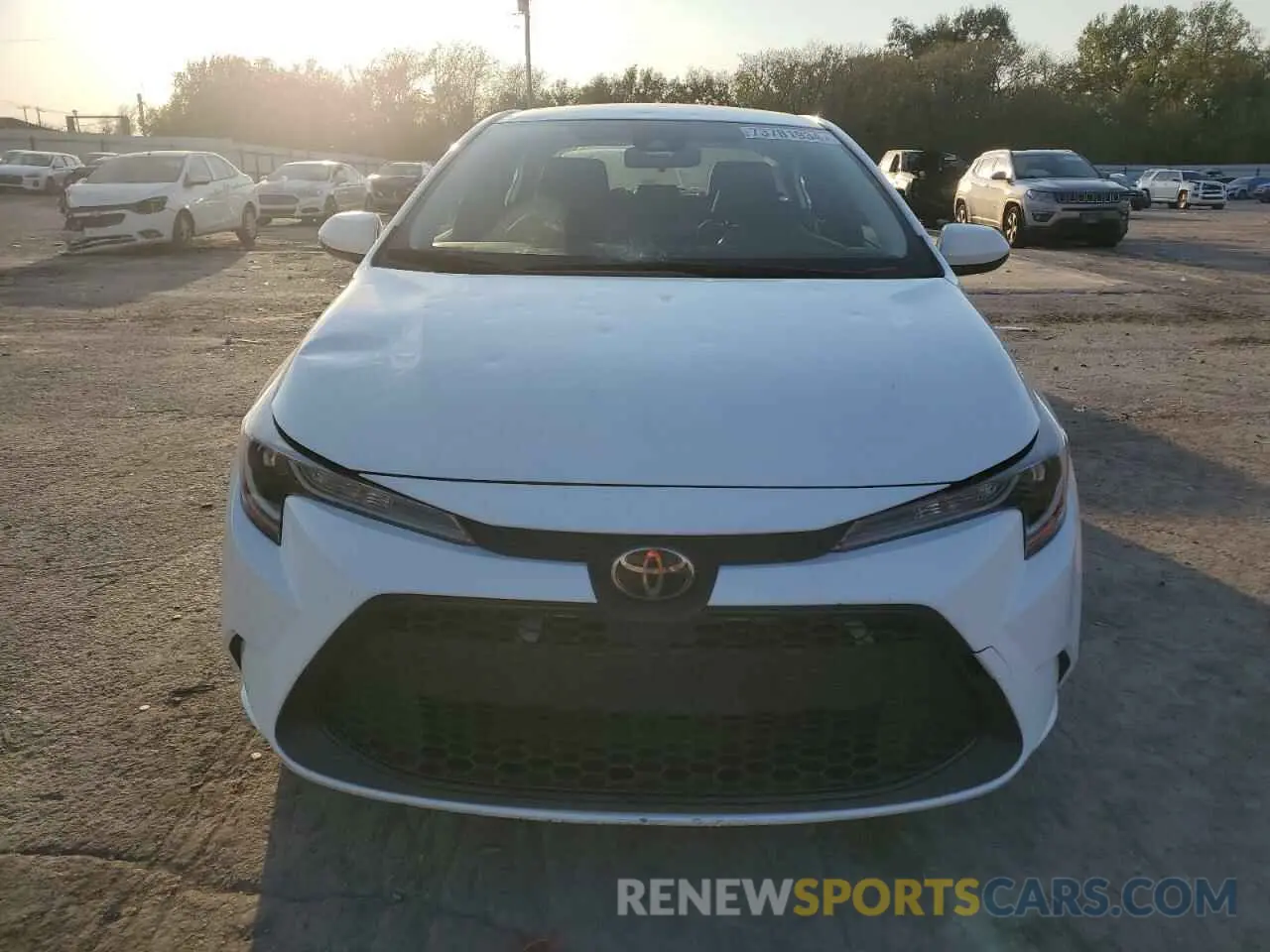 5 fotografías del automóvil dañado JTDEPRAE7LJ098572 TOYOTA COROLLA 2020