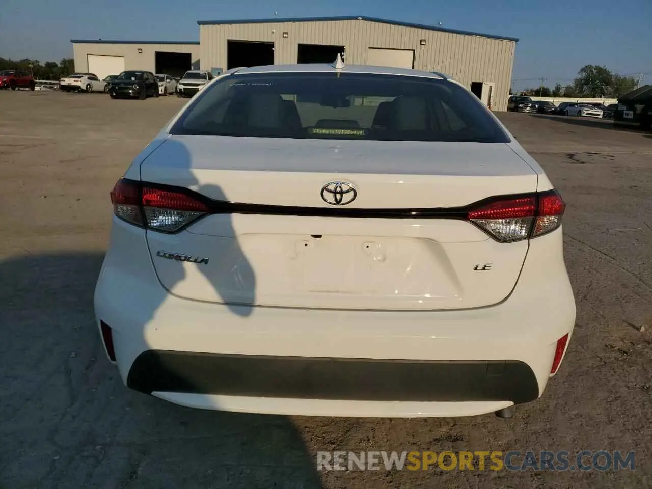6 fotografías del automóvil dañado JTDEPRAE7LJ098572 TOYOTA COROLLA 2020