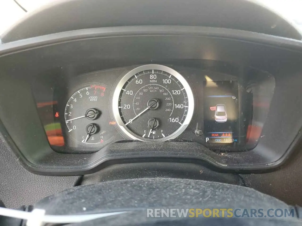 9 fotografías del automóvil dañado JTDEPRAE7LJ098572 TOYOTA COROLLA 2020