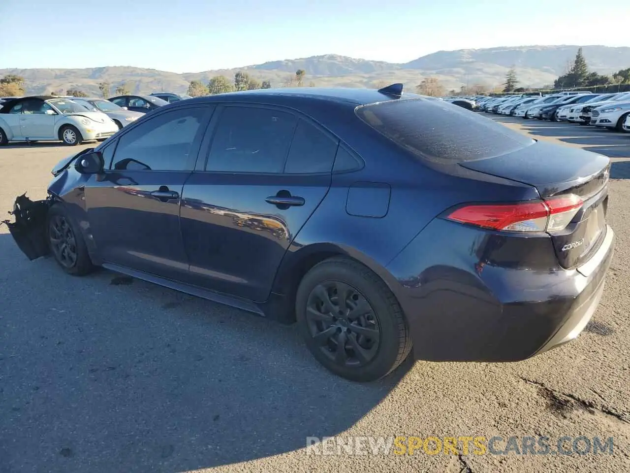 2 fotografías del automóvil dañado JTDEPRAE7LJ099866 TOYOTA COROLLA 2020