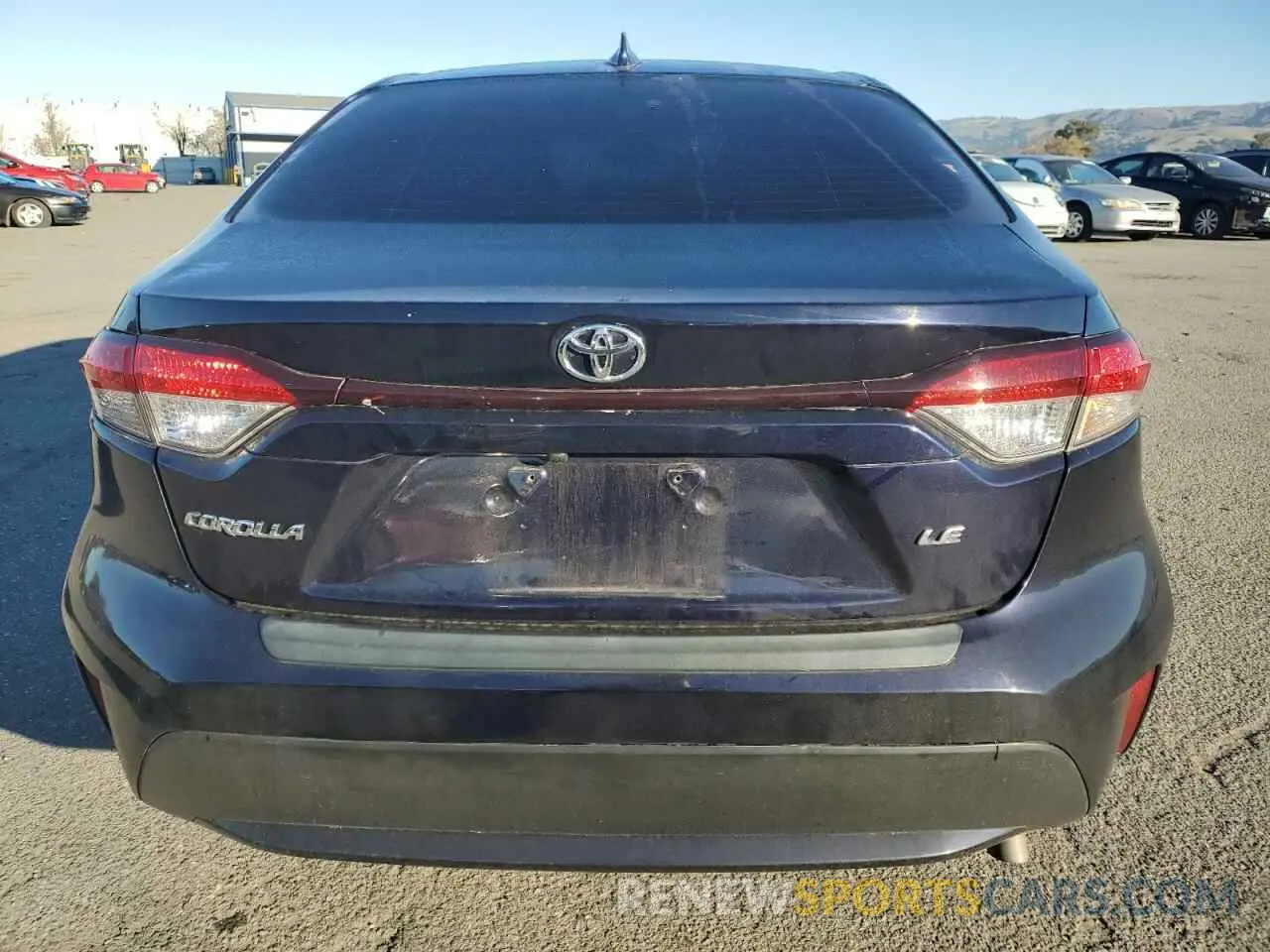 6 fotografías del automóvil dañado JTDEPRAE7LJ099866 TOYOTA COROLLA 2020