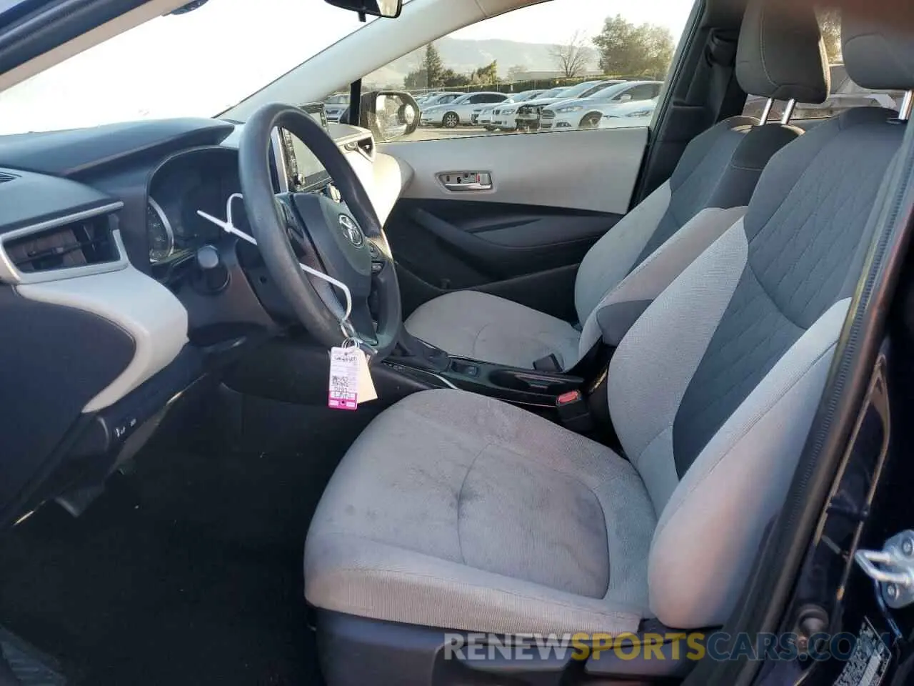 7 fotografías del automóvil dañado JTDEPRAE7LJ099866 TOYOTA COROLLA 2020
