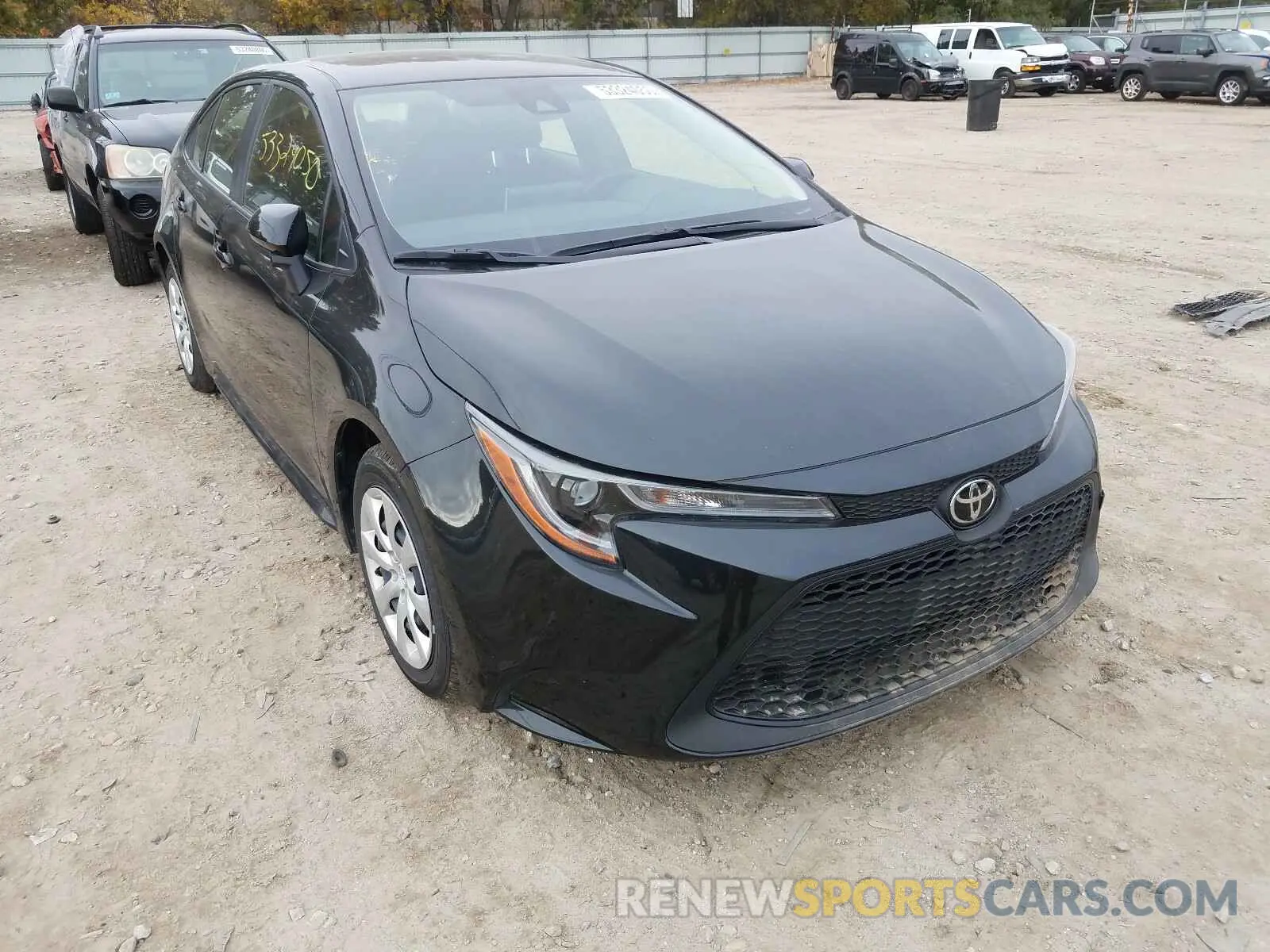 1 fotografías del automóvil dañado JTDEPRAE7LJ100143 TOYOTA COROLLA 2020