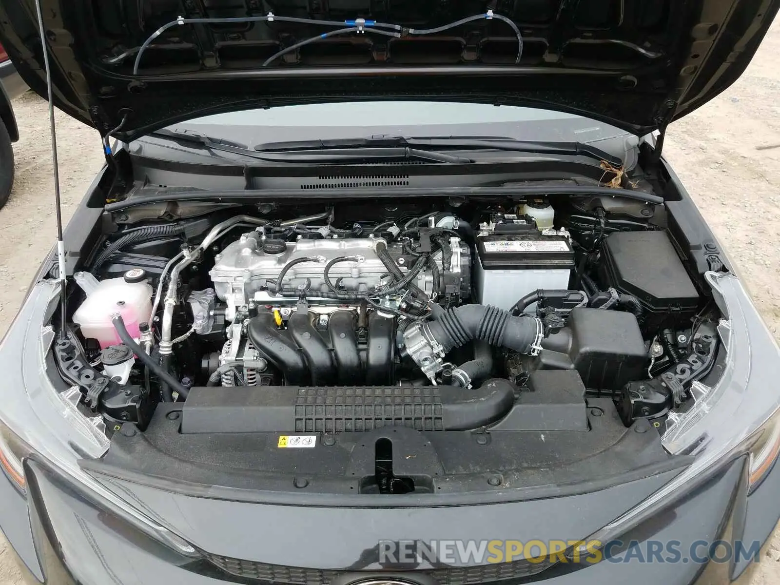 7 fotografías del automóvil dañado JTDEPRAE7LJ100143 TOYOTA COROLLA 2020