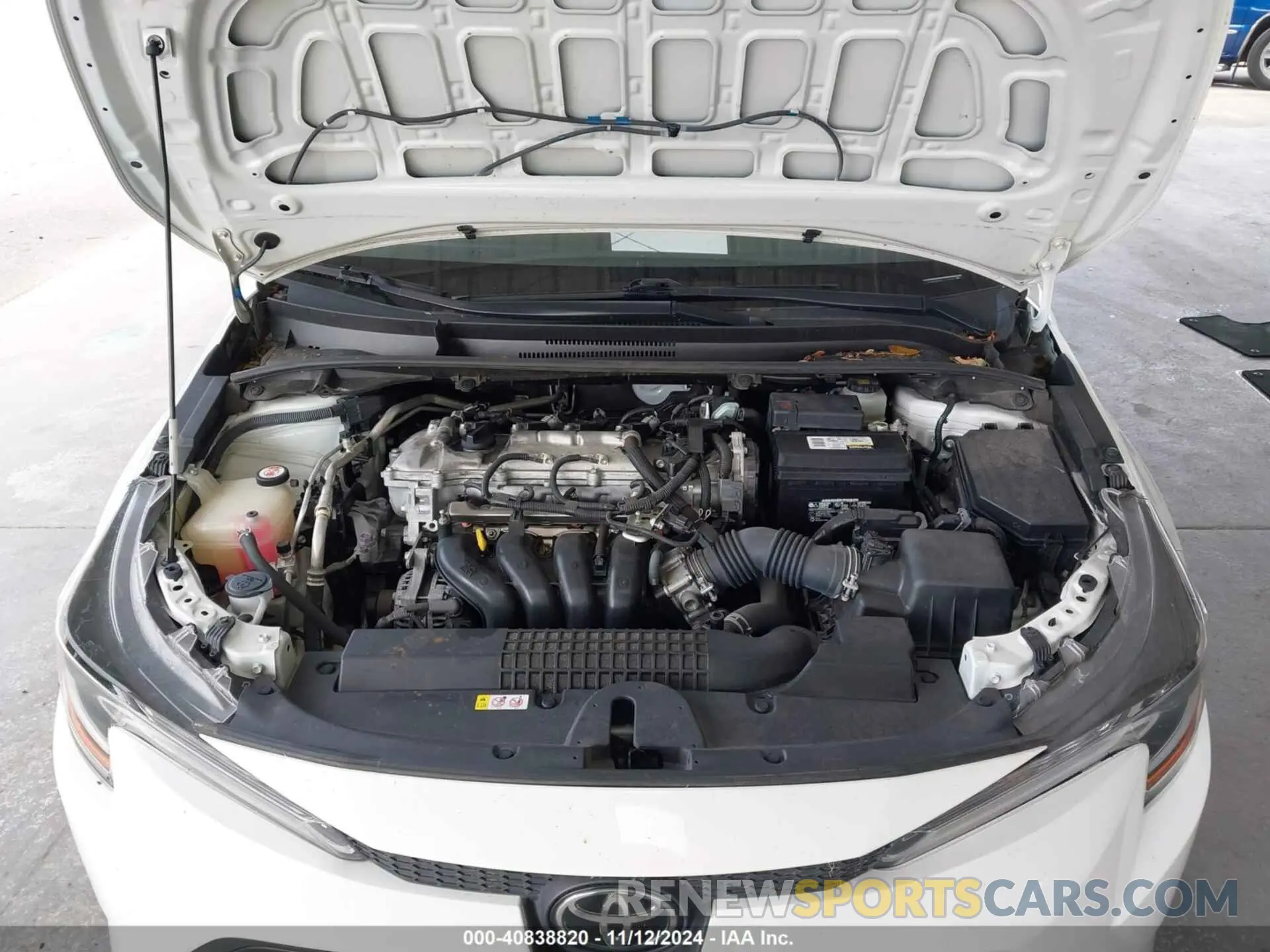 10 fotografías del automóvil dañado JTDEPRAE7LJ102040 TOYOTA COROLLA 2020