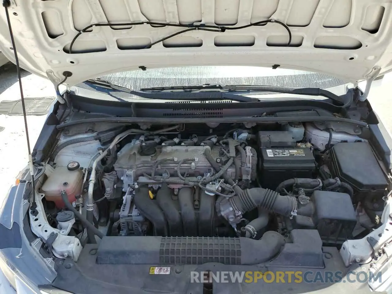 11 fotografías del automóvil dañado JTDEPRAE7LJ102233 TOYOTA COROLLA 2020