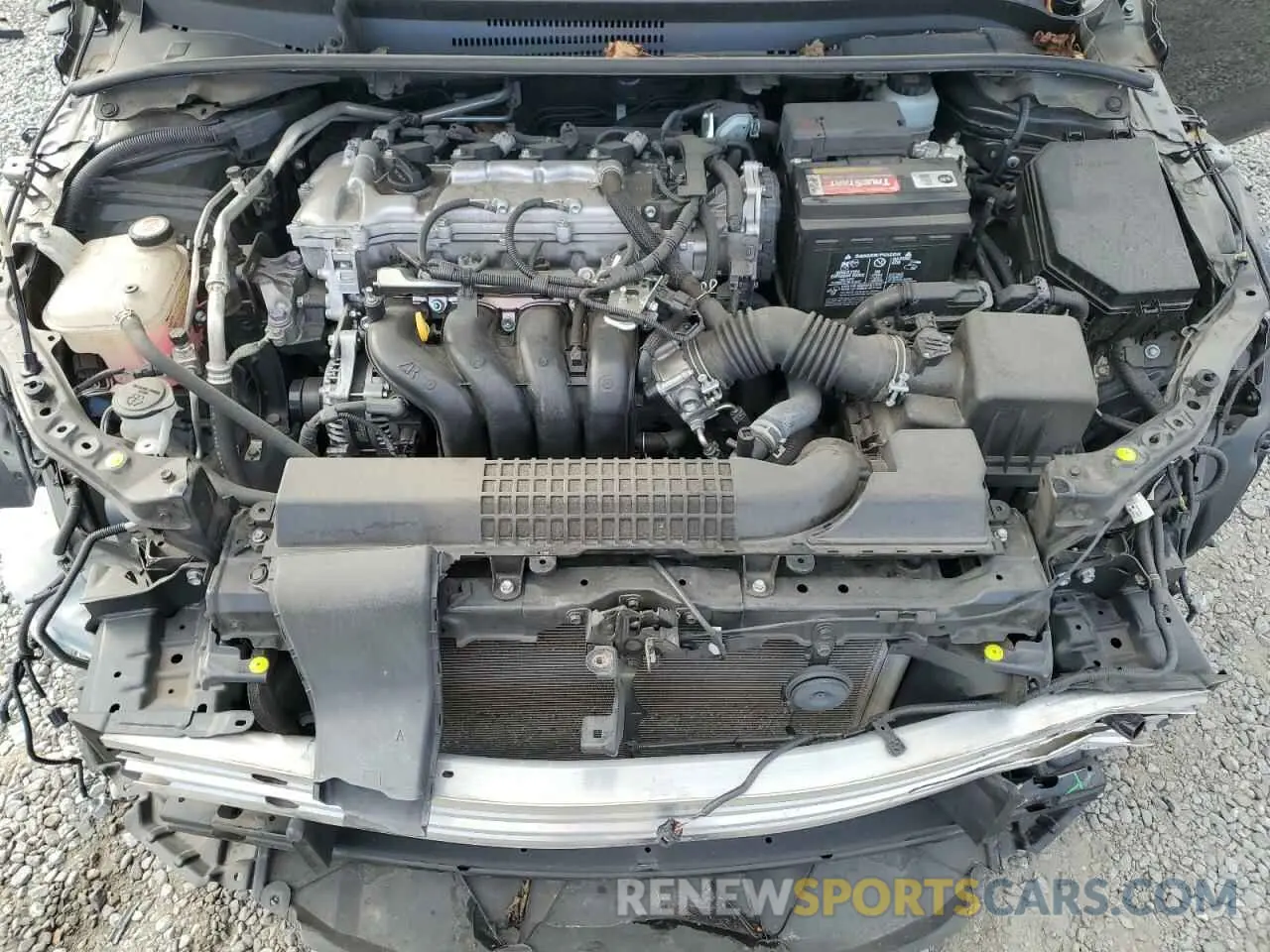 11 fotografías del automóvil dañado JTDEPRAE7LJ106993 TOYOTA COROLLA 2020
