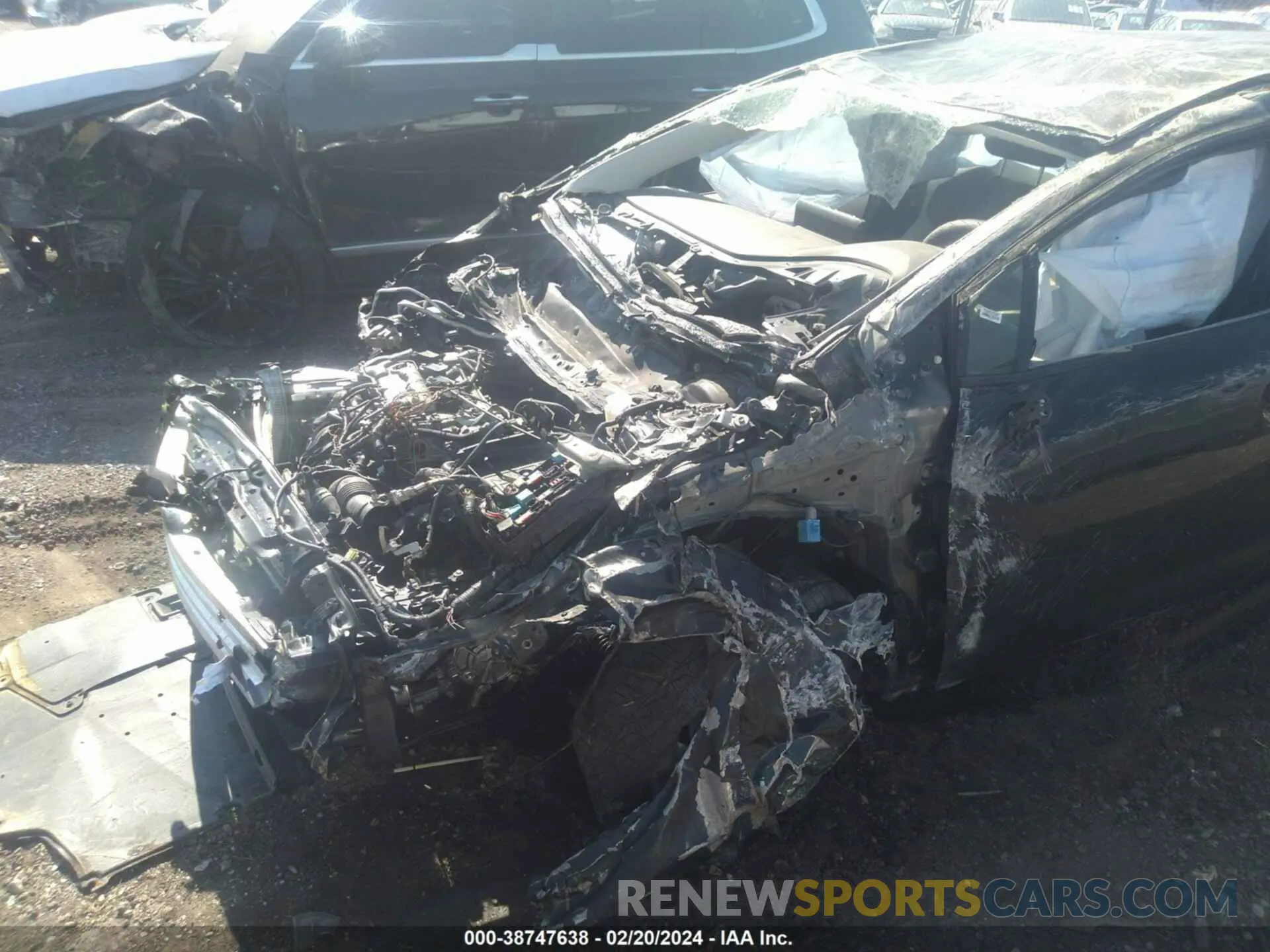 6 fotografías del automóvil dañado JTDEPRAE7LJ113846 TOYOTA COROLLA 2020