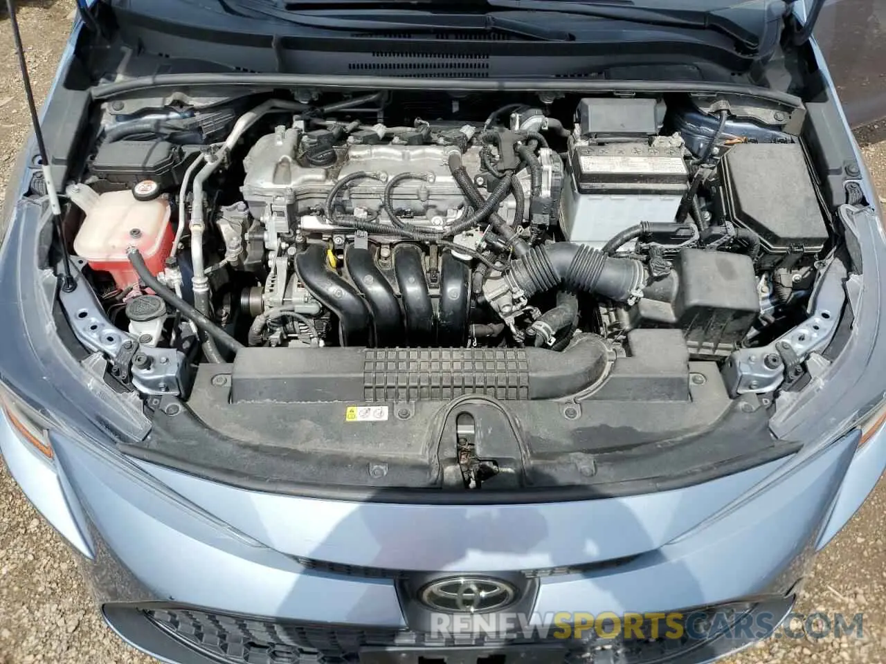 11 fotografías del automóvil dañado JTDEPRAE8LJ002240 TOYOTA COROLLA 2020