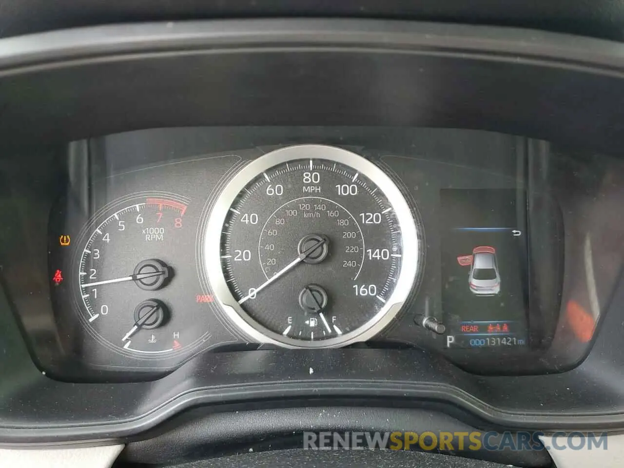 9 fotografías del automóvil dañado JTDEPRAE8LJ002240 TOYOTA COROLLA 2020